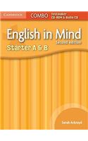 English in Mind Starter A and B Combo Testmaker CD-ROM and Audio CD