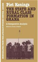 The State and Rural Class Formation in Ghana