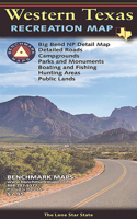 Texas West Recreation Map
