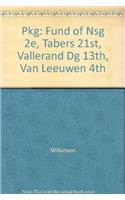 Pkg: Fund Of Nsg 2e, Tabers 21st, Vallerand DG 13th, Van Leeuwen 4th