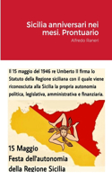 Sicilia Anniversari nei mesi. Prontuario