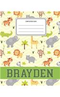 Composition Book Brayden