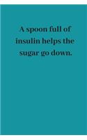 A Spoon Full of Insulin Helps the Sugar Go Down
