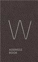 W Address Book