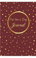 One Line A Day Journal