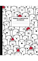 Primary Composition Notebook: Handwriting Practice Book for Kids Grades K-2 - Charming Preschool, Kinder, 1st and 2nd Grade Writing Journal School Exercise Workbook with Picture 