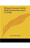 Memorie Storico-Critiche Degli Scrittori Ravennati V1 (1769)