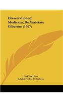 Dissertationem Medicam, De Varietate Ciborum (1767)