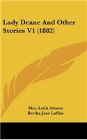 Lady Deane And Other Stories V1 (1882)