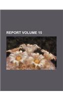 Report Volume 15: (English)