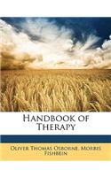 Handbook of Therapy