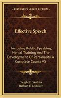 Effective Speech