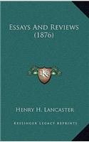 Essays and Reviews (1876)