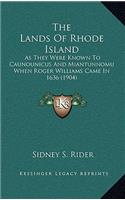 Lands Of Rhode Island