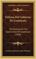 Defensa Del Gobierno De Guatemala