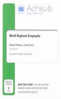 Achieve Read & Practice for World Regional Geography (1-Term Access)