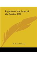 Light from the Land of the Sphinx 1896