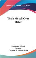 That's Me All Over Mable