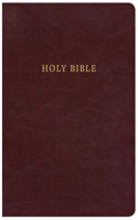 KJV Large Print Personal Size Reference Bible, Classic Burgundy LeatherTouch
