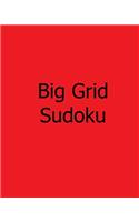 Big Grid Sudoku: 80 Medium Level Sudoku Puzzles(English)