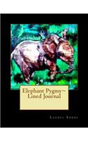 Elephant Pygmy Lined Journal: (Fine Art Rainbow Journals Soli Deo Gloria Forever)