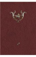 Monogram Sagittarius Notebook: Blank Diary Journal Log Notebook