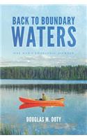 Back to Boundary Waters