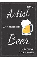 Artist & Drinking Beer