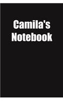 Camila's Notebook: 6x9 Lined Notebook, Gift For a Friend or a Colleague (Gift For Someone You Love)