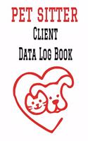 Pet Sitter Client Data Log Book