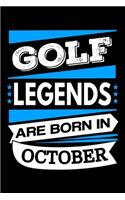 Golf Legends Are Born In October Journal