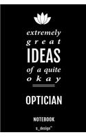 Notebook for Opticians / Optician