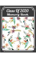 Class Of 2020 Memory Book