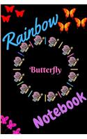 Rainbow Butterfly Notebook