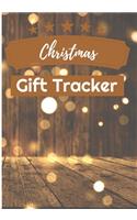 Christmas Gift Tracker: Holiday Shopping List Organizer & Budget for Christmas Gift Season - Plan and Track Gifts - Notebook Lined for Memories to Write in - 7x10" and 60 P