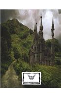 Unruled (Unlined) Blank Composition Notebook (8.5"x11" inches) 150 Pages