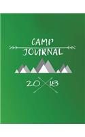 Camp Journal 2018