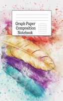 Graph Paper Composition Notebook: 5 Squares Per Inch - 100 Pages - 7.5 x 9.25 Inches - Paperback(30 Composition Book One)