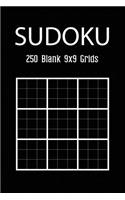 Sudoku: 250 9 X 9 Grids