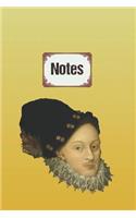 Notes: Blank, Lined Notebook That Can Be Used for School or Work or as a Journal or Diary