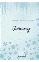 12 Months of Gratitude Journal