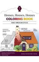 Houses, Houses, Houses Coloring Book