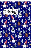 To-Do List Book - Christmas Holiday to Do Lists Journal Notebook 3: 100 Page Lined Book with Check Boxes for Fast and Easy List Making and To-Do Lists