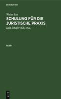 Schulung Für Die Juristische PRAXIS