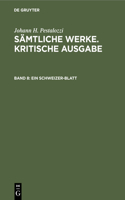 Schweizer-Blatt
