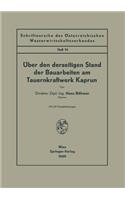 Über Den Derzeitigen Stand Der Bauarbeiten Am Tauernkraftwerk Kaprun