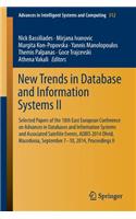 New Trends in Database and Information Systems II