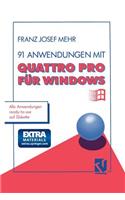 91 Anwendungen Mit Quattro Pro Für Windows