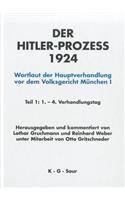 Hitler-Prozeß 1924 Tl.1