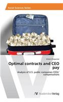 Optimal contracts and CEO pay